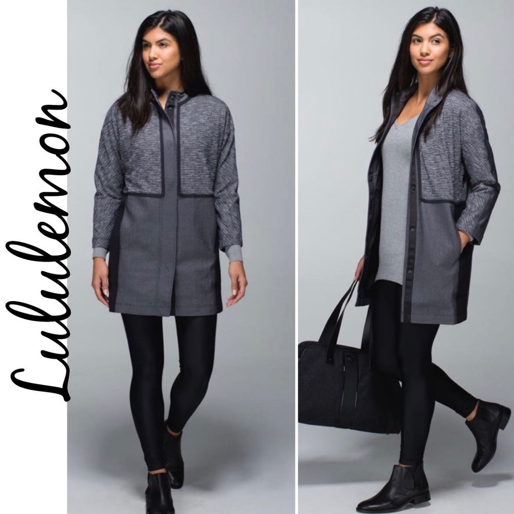 Lululemon Luon Cocoon Car Coat XS Fits 2-6